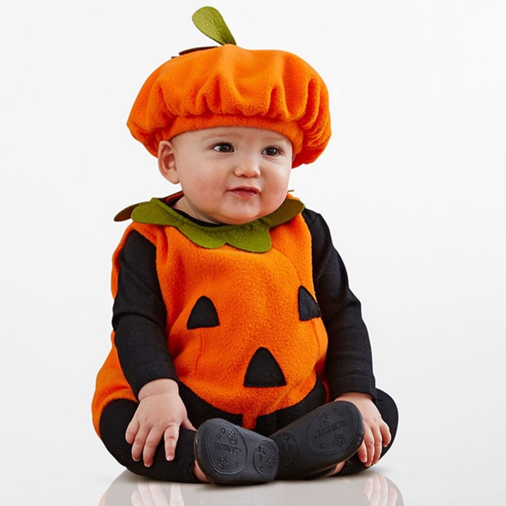 Pottery Barn Kids Baby Pumpkin Costume